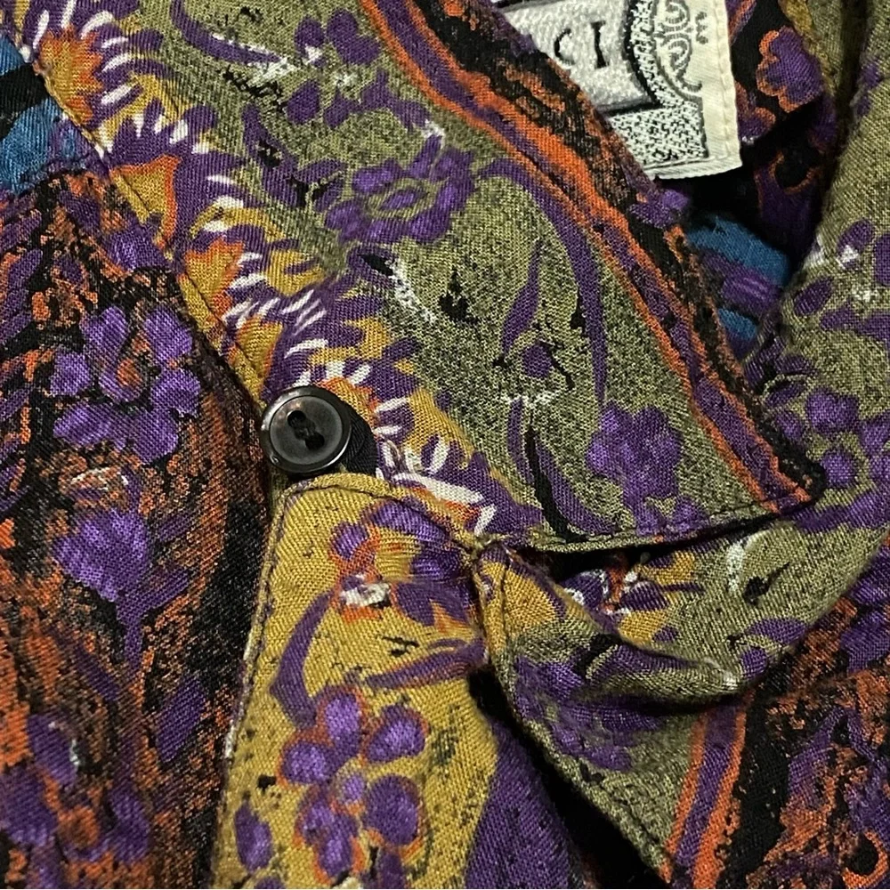 Vintage Z. Cavaricci short sleeve button down shirt - Picture 4 of 5